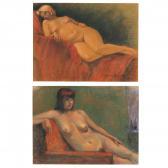 KOUTSENKO Igor 1900-1900,Female Nudes (two works),1997,Leland Little US 2021-11-18
