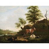 KOUVENHOVEN van Jacob 1777-1825,cattle in an extensive landscape,Sotheby's GB 2003-03-10