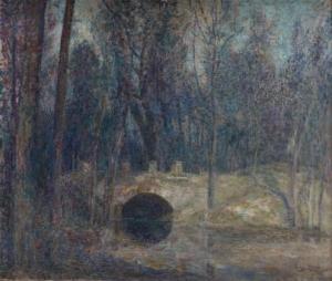 KOWARSKI Felicjan Szczesny 1890-1948,Landscape from Skierniewice,1940,Desa Unicum PL 2019-06-06