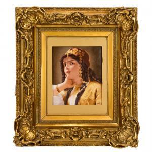 KPM 1763,a young gypsy,19th century,Clars Auction Gallery US 2024-01-18