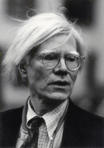 KRüGER Werner 1898-1986,Portrait of Andy Warhol with glasses,1980,Van Ham DE 2011-06-10