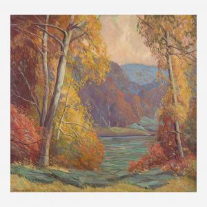KRAFFT Carl Rudolph 1884-1938,Fantasy: Ozark Mountains,Freeman US 2023-09-20