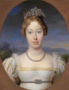 KRAFFT Johann Peter,Portrait of a Princess of Schleswig-Holstein,1817,Palais Dorotheum 2011-10-11