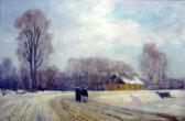 KRAJEWSKI Juliusz 1905-1992,Winter landscape - Die Brucke,Lots Road Auctions GB 2007-10-14