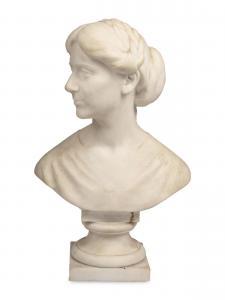 KRAMER Arnold 1863-1918,Bust of a Woman,1917,Hindman US 2023-07-19