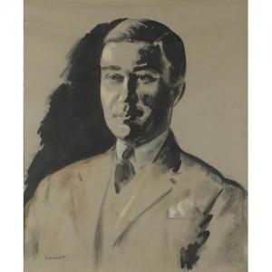 KRAMER Jacob 1892-1962,Head and shoulders portrait, possibly of Edward VIII,Eastbourne GB 2018-04-07