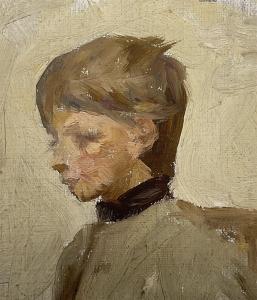 KRAMER Jacob 1892-1962,Miniature Portrait,1955,Duggleby Stephenson (of York) UK 2023-10-27