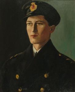 KRAMER Jacob 1892-1962,Portrait of Arnold Rakusen in Naval Uniform,Bonhams GB 2008-11-25