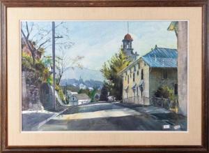 KRAMER James 1927,The Court House,Clars Auction Gallery US 2020-09-12