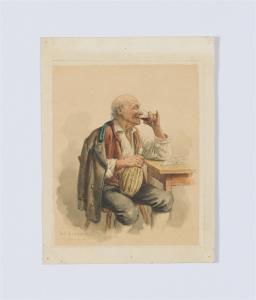 KRAMER Peter I 1823-1907,Der Weinfreund,im Kinsky Auktionshaus AT 2021-11-04