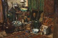 KRAMER Pieter Cornelis 1879-1940,The Antique Shop - A Still Life -,1914,Jackson's US 2017-03-28