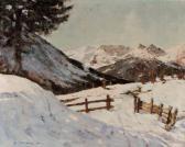 KRAML Fritz 1916,Winter im Hochgebirge,1988,Palais Dorotheum AT 2007-05-23