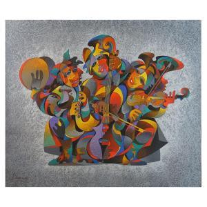 Krasnyansky Anatol 1930,Jazz Band,Kodner Galleries US 2021-03-31