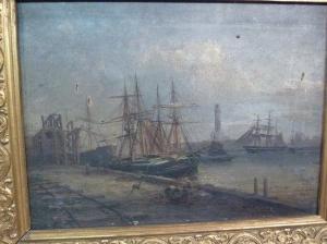 KRAUSE H 1800-1800,A Baltic Port,Simon Chorley Art & Antiques GB 2010-10-21