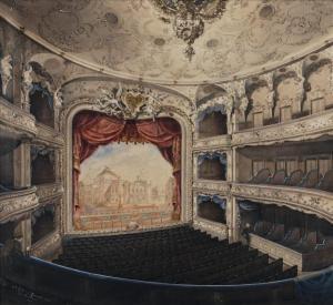 KRAUSE H 1800-1800,Interior of theBerlin Opera House,Dreweatt-Neate GB 2010-03-25
