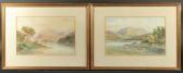 KRAUSE H. Max 1800-1900,A pair of loch scenes,John Nicholson GB 2023-12-20