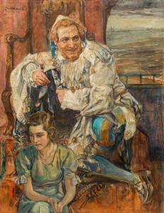 KRAUSZ Wilhelm Victor 1878-1959,Giuseppe de Luca as Rigoletto,im Kinsky Auktionshaus AT 2019-02-26