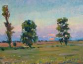 KRAVCHUK Roman 1900,Sunrise in the Field,Lots Road Auctions GB 2007-03-18