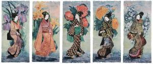 KRAVJANSKY Mikulas 1928,Flowers of the Orient,Brunk Auctions US 2015-11-06