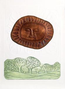 KRAVJANSKY Mikulas 1928,The Sun,1978,Ro Gallery US 2014-10-23