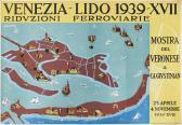 KRAYER GINO 1906-1971,Venezia - Lido - Riduzioni Ferroviarie,1939,Aste Bolaffi IT 2019-10-24
