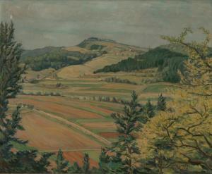KREBS Felix 1887,Ilmtal mit Hexenberg,1935,Galerie Bassenge DE 2020-11-26