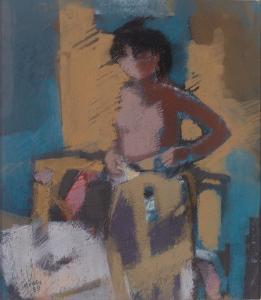 KREBS FRITZ,Mädchen bei der Toilette,1959,Zeller DE 2012-09-13