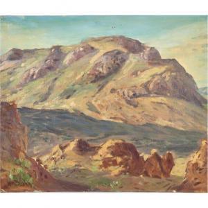 KREHM William P 1901-1968,Mountain Landscape,Clars Auction Gallery US 2021-08-14