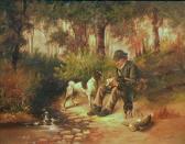 KREISAR C 1800-1800,HUNTER WITH HIS DOGS,William Doyle US 2006-02-14