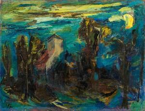 KREJCI Johannes 1912-1997,Landscape,im Kinsky Auktionshaus AT 2019-02-26