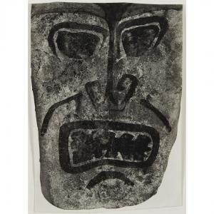 KREMER Alfred 1895-1965,VISAGE,1963,Tajan FR 2024-04-12