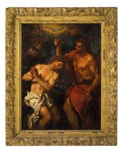 KREUL Johann Fr. Karl 1804-1867,Battesimo di Gesù,Wannenes Art Auctions IT 2019-12-03