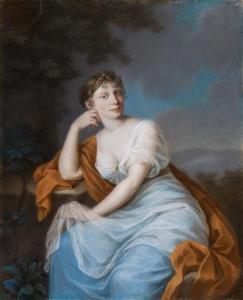 KREUL Johann Lorenz 1765-1840,Nürnberg Porträt einer Dame,Van Ham DE 2019-05-16