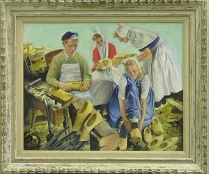 KRIEGHOFF Gordon J 1900-1900,The Clogmaker,1962,Clars Auction Gallery US 2007-06-02