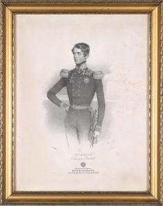 KRIEHUBER Josef 1800-1876,Archduke Friedrich of Austria,Palais Dorotheum AT 2014-04-30