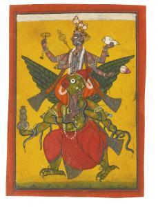 KRIPAL,Vishnu riding on Garuda,c. 1660-70,Sotheby's GB 2015-10-06