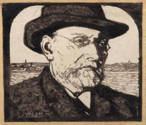 KRIPPENDORF Gotthold 1886-1914,Portraet Robert Koch,1910,Schmidt Kunstauktionen Dresden 2018-03-24