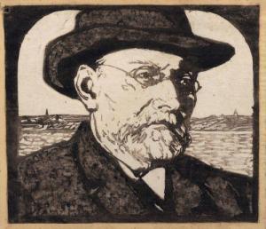 KRIPPENDORF Gotthold 1886-1914,Portrait von Robert Koch,Schmidt Kunstauktionen Dresden DE 2016-03-19