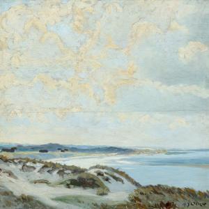 kristensen johannes v,Coastal scenery at Juelsminde,1925,Bruun Rasmussen DK 2011-10-31