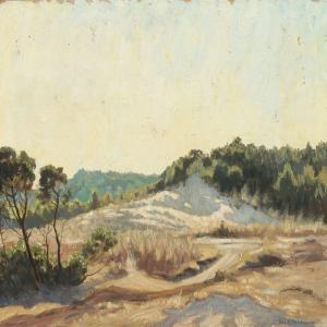 kristensen johannes v,View over the dunes,1923,Bruun Rasmussen DK 2011-10-31
