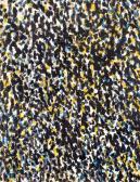 Krisztián Frey 1929-1997,Blue-black-yellow,Nagyhazi galeria HU 2021-11-28