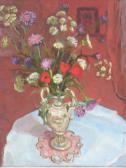 KRITZ Michel 1925-1994,Bouquet de fleurs sur table,1976,Millon & Associés FR 2005-10-26