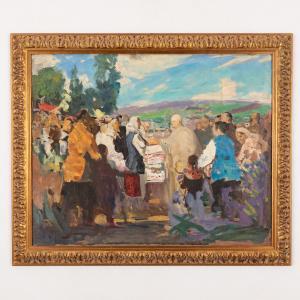 KRIVENKO Mikhail IIick 1921-2008,Il pane di benvenuto,Wannenes Art Auctions IT 2023-10-24
