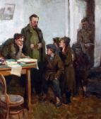 krivitsky 1932,Dzerzhinsky with the Orphans,Rowley Fine Art Auctioneers GB 2009-05-26
