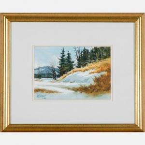 KRNC Al,Winter Landscape,20th Century,Gray's Auctioneers US 2020-06-17