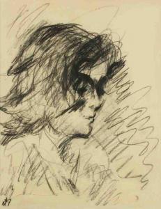 KRON Paul 1869-1936,Portrait de femme,Ader FR 2013-01-25