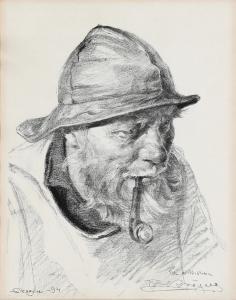 KROYER Peder Severin 1851-1909,A fisherman,1894,Bruun Rasmussen DK 2024-04-01