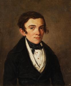 KROYMANN Carl 1781-1848,Porträt eines jungen Mannes,1835,Ketterer DE 2011-10-27