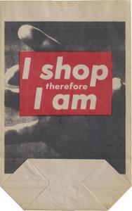 KRUGER Barbara 1945,I shop therefore I am,1990,Galerie Bassenge DE 2023-12-01