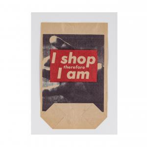 KRUGER Barbara 1945,I shop therefore I am,1990,Cornette de Saint Cyr FR 2024-04-16